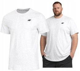 4F MĘSKA KOSZULKA T-SHIRT 100% BAWEŁNA / rozm XXXL 3XL