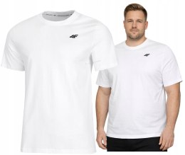 4F MĘSKA KOSZULKA T-SHIRT 100% BAWEŁNA / rozm XXXL 3XL