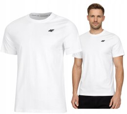 4F MĘSKA KOSZULKA T-SHIRT 100% BAWEŁNA / rozm L