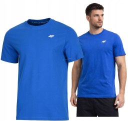 4F MĘSKA KOSZULKA T-SHIRT 100% BAWEŁNA / rozm M