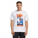 ADIDAS WAKACYJNA KOSZULKA MĘSKA T-SHIRT 100% BAWEŁNA Z GRAFIKĄ / roz. 4XL