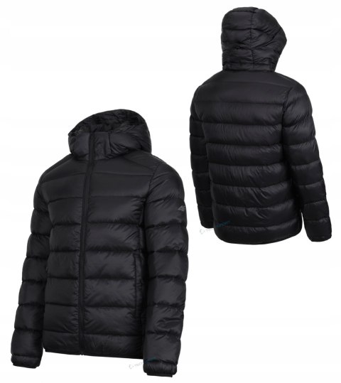 4F MĘSKA KURTKA ZIMOWA PUCHOWA Z KAPTUREM | NATURALNE WYPEŁNIENIE | S