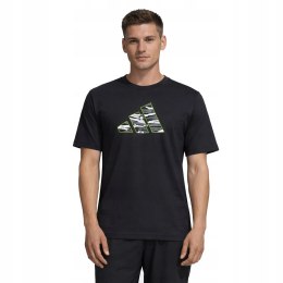 ADIDAS WYGODNA KOSZULKA MĘSKA T-SHIRT 100% BAWEŁNA CZARNA / roz. XXL