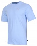 ADIDAS WYGODNA KOSZULKA MĘSKA T-SHIRT Z HAFTEM 100% BAWEŁNA BŁĘKITNA / XXL