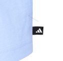 ADIDAS WYGODNA KOSZULKA MĘSKA T-SHIRT Z HAFTEM 100% BAWEŁNA BŁĘKITNA / XXL