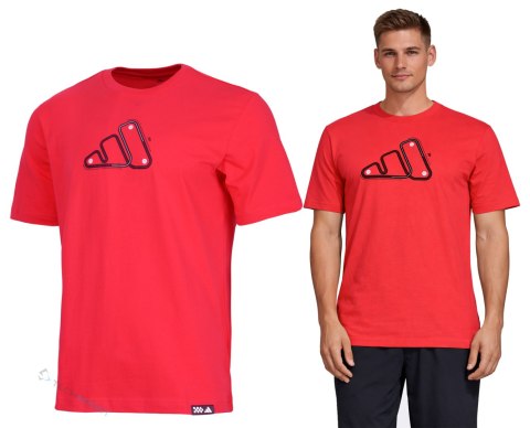 ADIDAS WYGODNA MĘSKA KOSZULKA T-SHIRT 100% BAWEŁNA DUŻE LOGO / roz. 4XL