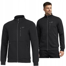 4F OCIEPLANA MĘSKA BLUZA BOMBERKA ROZPINANA BAWEŁNIANA ZAMKI / rozm M