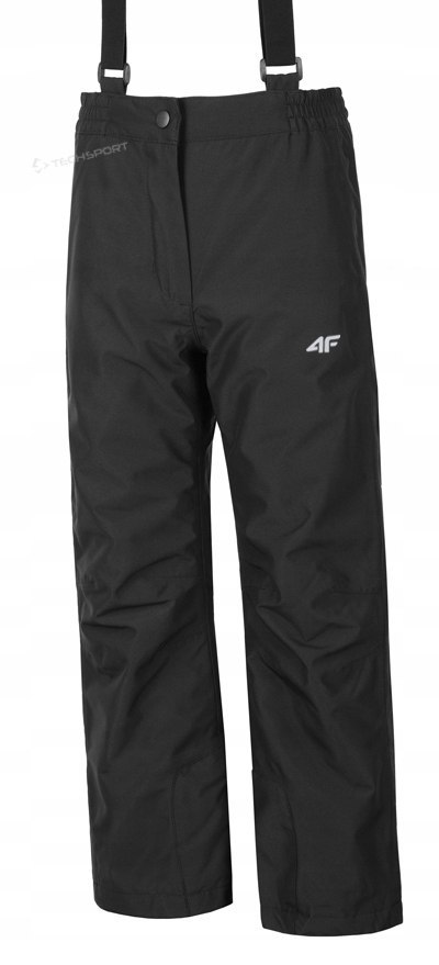 4F CHŁOPIĘCE SPODNIE NARCIARSKIE OCIEPLANE membrana / rozm 158