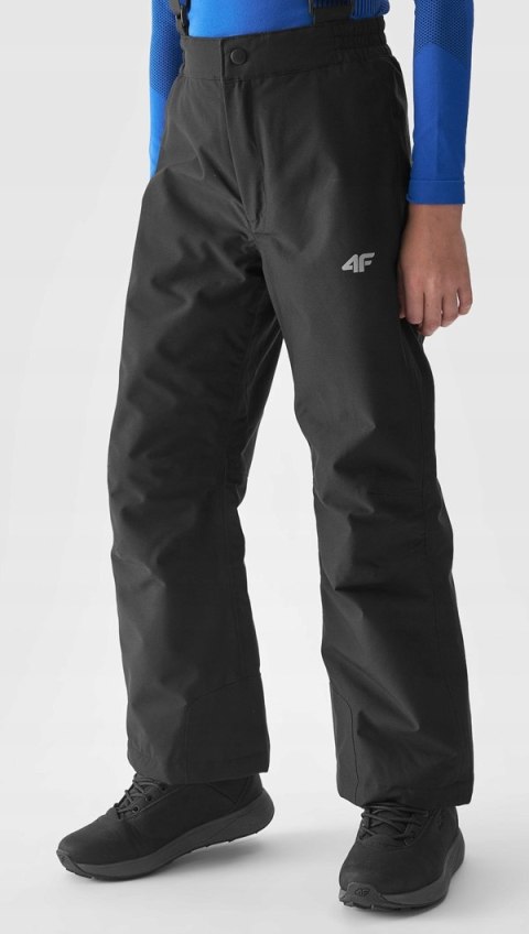4F CHŁOPIĘCE SPODNIE NARCIARSKIE OCIEPLANE membrana / rozm 158