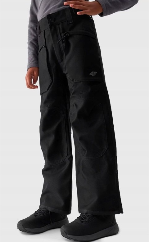 4F JUNIORSKIE SPODNIE NARCIARSKIE SNOWBOARDOWE membrana 8000 / rozm 164