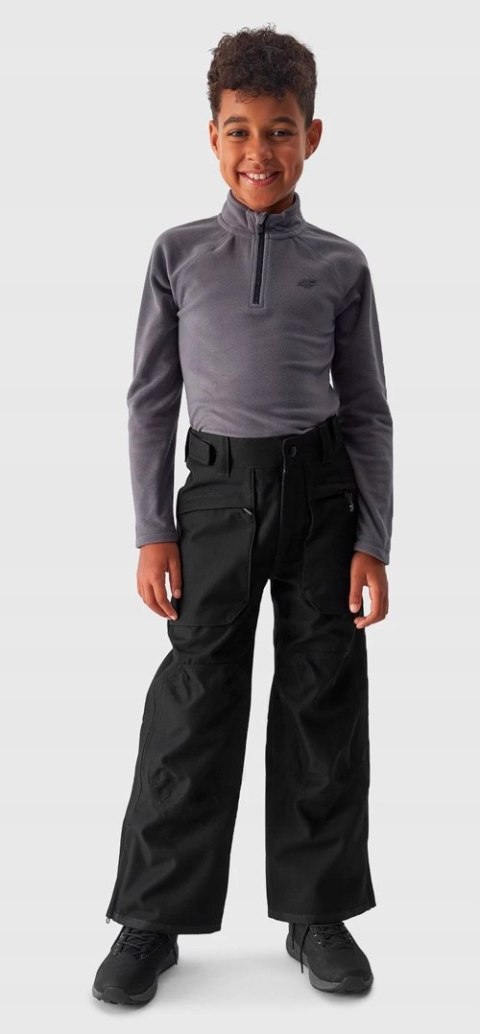 4F JUNIORSKIE SPODNIE NARCIARSKIE SNOWBOARDOWE membrana 8000 / rozm 164