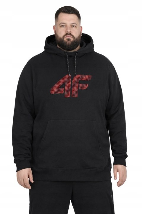 4F OCIEPLANA MĘSKA BLUZA DRESOWA Z KAPTUREM KANGURKA / rozm XXXXL 4XL