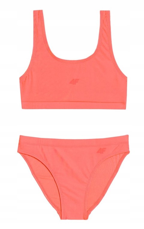 4F DZIEWCZĘCY DWUCZĘŚCIOWY STRÓJ BIKINI KOSTIUM ZESTAW rozm 134/140