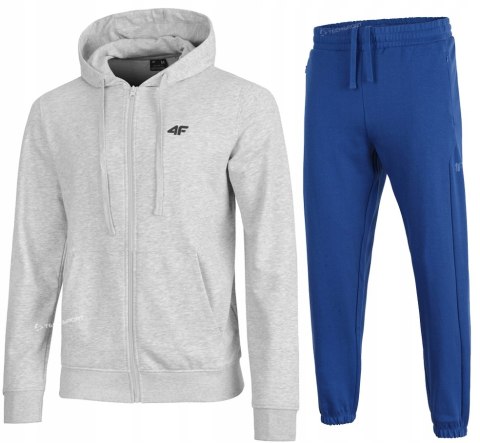 4F MĘSKI DRES BAWEŁNA KOMPLET BLUZA SPODNIE / rozm L