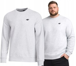 4F MĘSKA BLUZA DRESOWA NIEROZPINANA BAWEŁNA / rozm XXXL 3XL