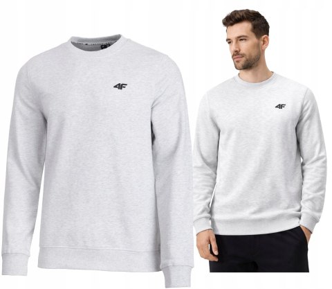 4F MĘSKA BLUZA DRESOWA NIEROZPINANA BAWEŁNA / rozm M