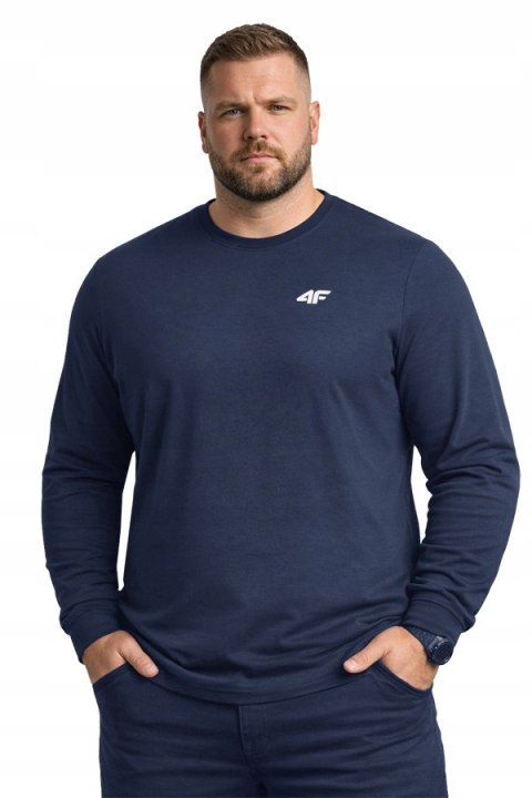 4F MĘSKA KOSZULKA Z DŁUGIM RĘKAWEM LONGSLEEVE BAWEŁNA / rozm XXXL 3XL