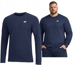 4F MĘSKA KOSZULKA Z DŁUGIM RĘKAWEM LONGSLEEVE BAWEŁNA / rozm XXXL 3XL