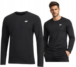 4F MĘSKA KOSZULKA Z DŁUGIM RĘKAWEM LONGSLEEVE BAWEŁNA / rozm XXL