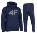 4F MĘSKI DRES BAWEŁNA KOMPLET BLUZA KANGURKA SPODNIE / rozm M