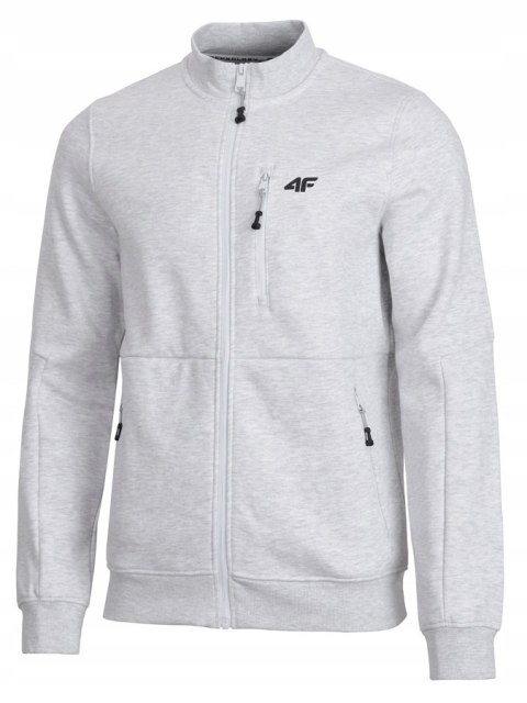 4F OCIEPLANA MĘSKA BLUZA BOMBERKA ROZPINANA BAWEŁNIANA ZAMKI / rozm XL