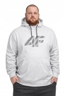 4F OCIEPLANA MĘSKA BLUZA DRESOWA Z KAPTUREM KANGURKA / rozm XXXXL 4XL