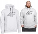 4F OCIEPLANA MĘSKA BLUZA DRESOWA Z KAPTUREM KANGURKA / rozm XXXXXL 5XL