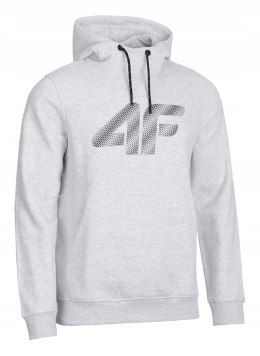 4F OCIEPLANA MĘSKA BLUZA DRESOWA Z KAPTUREM KANGURKA / rozm XL