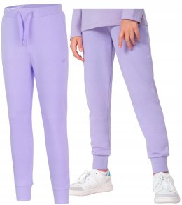 4F OCIEPLANE DZIEWCZĘCE SPODNIE DRESOWE BAWEŁNA / rozm 164