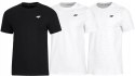 4F ZESTAW 3szt. 3-PAK MĘSKA KOSZULKA T-SHIRT 100% BAWEŁNA / rozm L