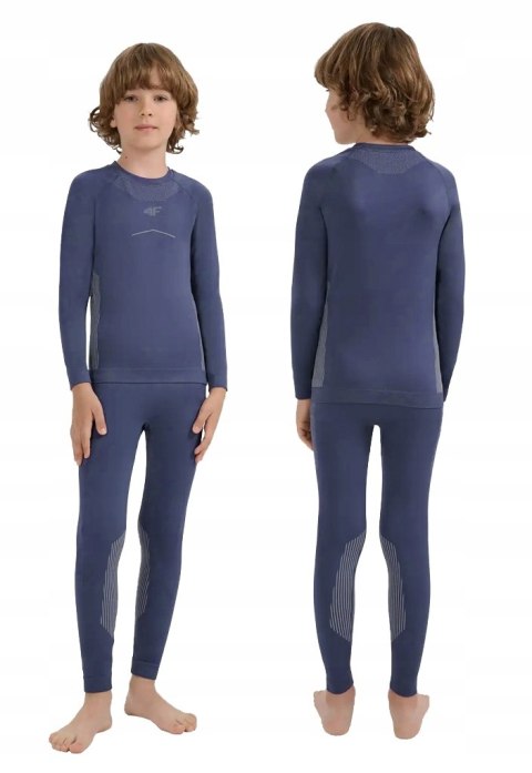 4F KOMPLET JUNIORSKA BIELIZNA TERMOAKTYWNA TERMICZNA DZIECIĘCA rozm 152/158