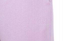 4F OCIEPLANE DZIEWCZĘCE SPODNIE DRESOWE DRESY BAWEŁNA JOGGERY / rozm 134