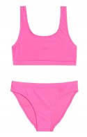 4F DZIEWCZĘCY DWUCZĘŚCIOWY STRÓJ BIKINI KOSTIUM ZESTAW rozm 146/152