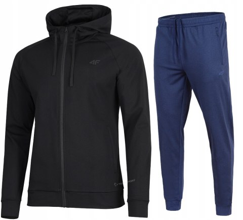 4F MĘSKI DRES SPORTOWY TRENINGOWY KOMPLET BLUZA SPODNIE / rozm M