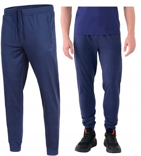 4F MĘSKIE SPODNIE TRENINGOWE SPORTOWE ZAMKI / rozm M