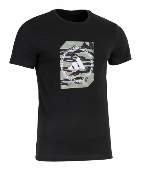 ADIDAS WYGODNA KOSZULKA MĘSKA BAWEŁNIANA T-SHIRT CAMO SHAPE GRAPH 4XL