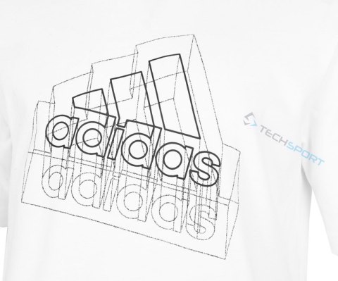 ADIDAS WYGODNA KOSZULKA T-SHIRT BAWEŁNIANA TECH BOS GRAPHIC XL