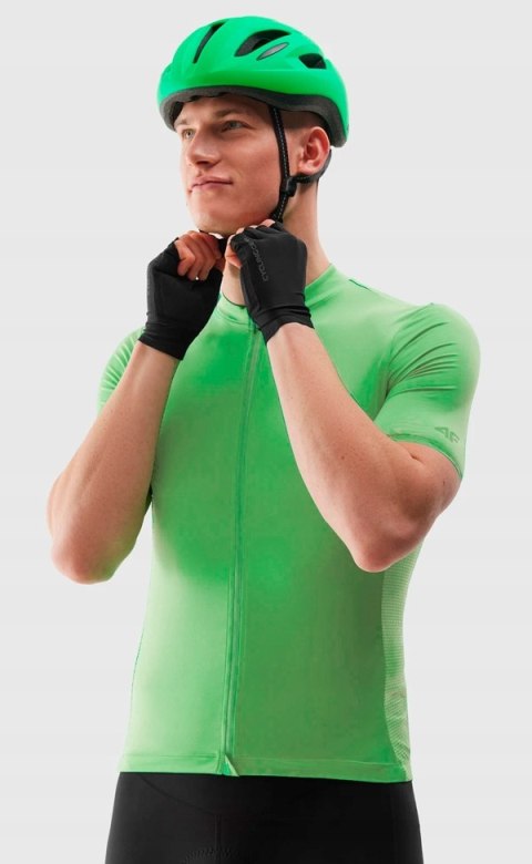4F MĘSKA KOSZULKA ROWEROWA NA ROWER ROZPINANA TERMOAKTYWNA / rozm XXL