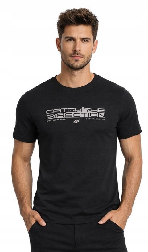 4F MĘSKA KOSZULKA T-SHIRT 100% BAWEŁNA / rozm XL