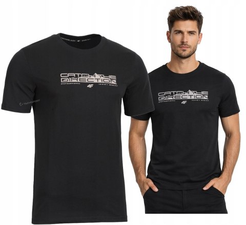 4F MĘSKA KOSZULKA T-SHIRT 100% BAWEŁNA / rozm XL