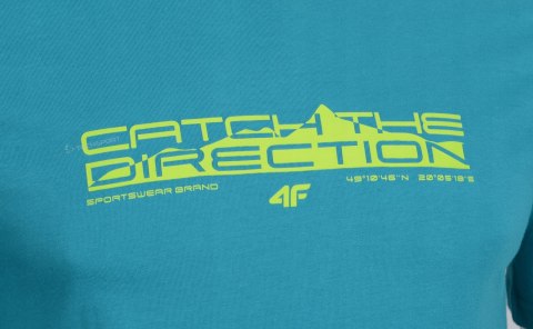 4F MĘSKA KOSZULKA T-SHIRT 100% BAWEŁNA / rozm L