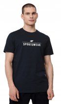 4F MĘSKA KOSZULKA T-SHIRT BAWEŁNA / rozm M