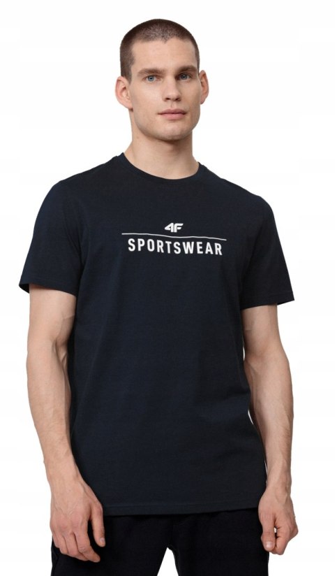 4F MĘSKA KOSZULKA T-SHIRT BAWEŁNA / rozm M