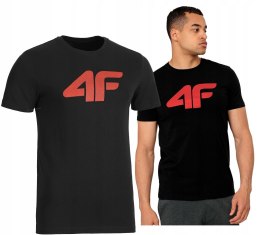4F MĘSKA KOSZULKA T-SHIRT BAWEŁNA / rozm M