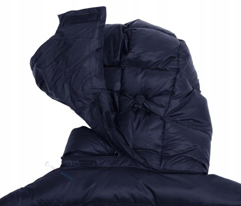 4F MĘSKA KURTKA ZIMOWA PUCHOWA Z KAPTUREM | NATURALNE WYPEŁNIENIE | S