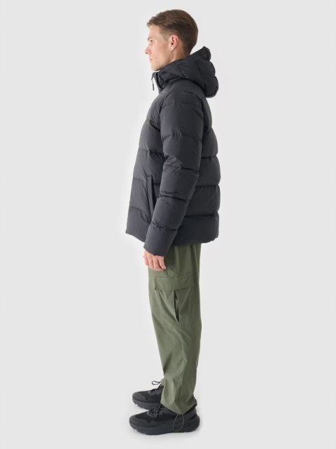 4F MĘSKA KURTKA ZIMOWA PUCHOWA Z NATURALNYM WYPEŁNIENIEM | PUCH KACZY | L