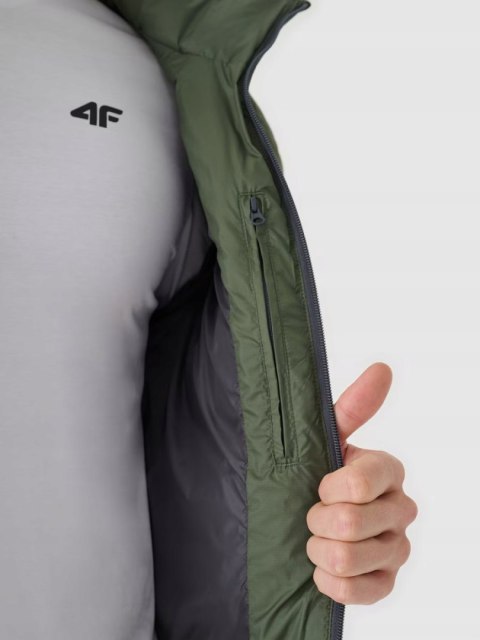 4F MĘSKA KURTKA ZIMOWA PUCHOWA Z NATURALNYM WYPEŁNIENIEM | PUCH KACZY | XL