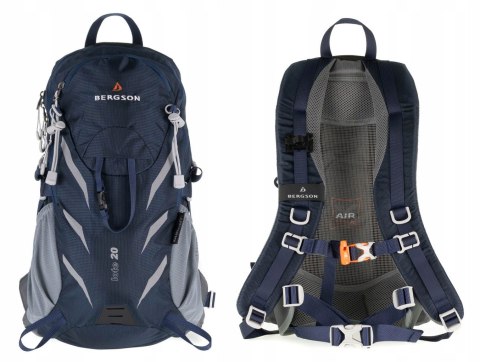 PLECAK SPORTOWY BERGSON LOTE 20L | LEKKI I WYGODNY | GRANATOWY