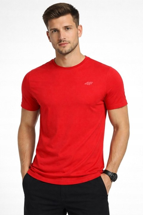 4F MĘSKA KOSZULKA T-SHIRT BAWEŁNA / rozm L
