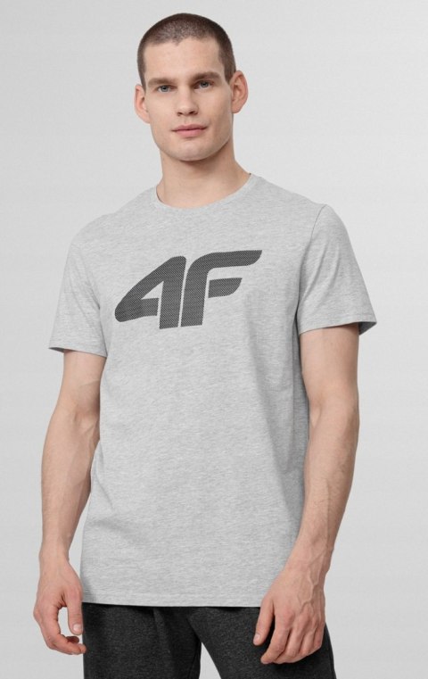 4F MĘSKA KOSZULKA T-SHIRT BAWEŁNA / rozm L